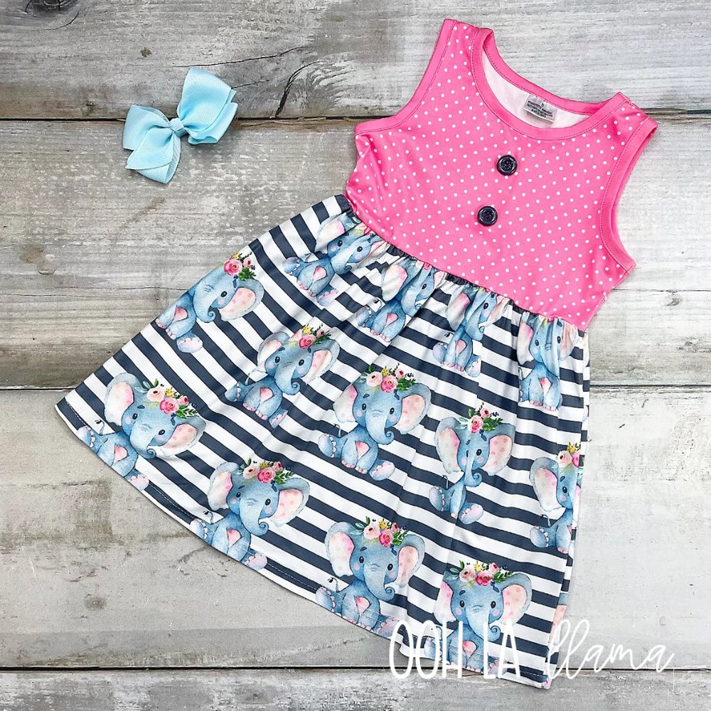 Ellie Elephant Dress